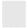Coffre de Rangement Jardin Blanc 55x53x57 cm PP 
