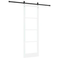 Porte coulissante avec quincaillerie 'ORKDAL'Blanche 78x232 cm 