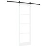 Porte coulissante avec quincaillerie 'ORKDAL'Blanche 78x232 cm 