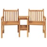 Chaises de Jardin Marron 152 x 63 x 89 cm Bois de teck solide 