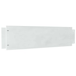 Bordures de Jardin 10 pcs 25x100 cm Acier Galvanisé Flexible 