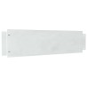 Bordures de Jardin 10 pcs 25x100 cm Acier Galvanisé Flexible 