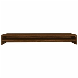 Support de moniteur Chêne marron 100x24x13 cm Bois d'ingénierie 