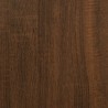 Support de moniteur Chêne marron 100x24x13 cm Bois d'ingénierie 