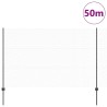 Pieux de clôture 22 pcs U-Channel Gris 150 cm Acier 