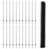 Pieux de clôture 22 pcs U-Channel Gris 150 cm Acier 