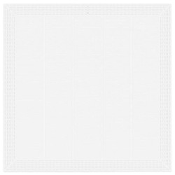 Ensemble de salle à manger de jardin 5 pcs Blanc 