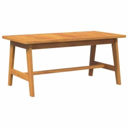 Table basse 90x45x40 cm en bois massif d'acacia 