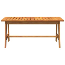 Table basse 90x45x40 cm en bois massif d'acacia 