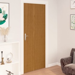 Films autoadhésifs pour portes 2 pcs Chêne clair 210x90 cm PVC 
