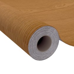 Films autoadhésifs pour portes 2 pcs Chêne clair 210x90 cm PVC 