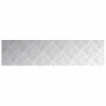 Plaques Checker en Aluminium 4 pcs Antidérapantes 80x20 cm 