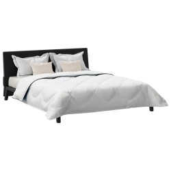 Couette avec oreiller 3 pcs Blanc 200 x 200 cm Microfibre 
