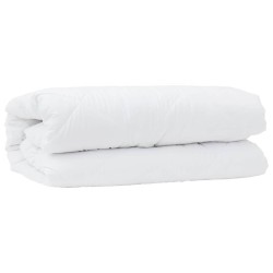 Couettes & Duvets Blanc 135 x 200 cm Microfibre 