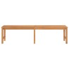 Banc de jardin 180 cm bois de teck solide 