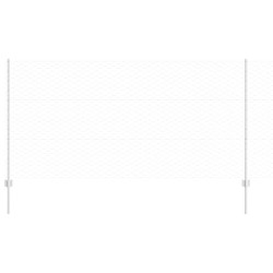 Poteaux de clôture 10 pcs U-Channel 120 cm Acier galvanisé 