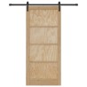 Porte Coulissante avec quincaillerie 93x211 cm Bois Massif de Pin 