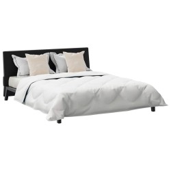 Couette avec oreiller 3 pcs Blanc 240 x 200 cm Microfibre 