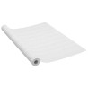 Films autoadhésifs pour portes 2 pcs Bois blanc 210x90 cm PVC 