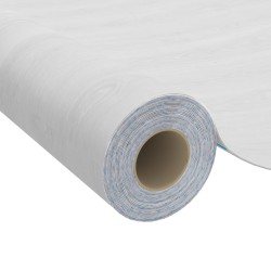 Films autoadhésifs pour portes 2 pcs Bois blanc 210x90 cm PVC 