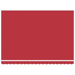 Tissu de Remplacement d'Auvent pour Cadre de 4,5x3,5 m Rouge 
