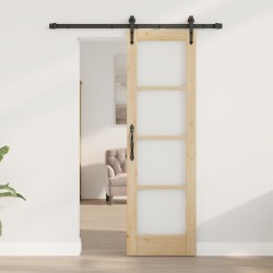 Porte coulissante avec le matériel 'ORKDAL'61x198,5 cm 