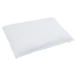 Oreillers 2 pcs Blanc 60 x 70 cm 130gsm 100% coton 