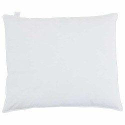 Oreillers 2 pcs Blanc 60 x 70 cm 130gsm 100% coton 