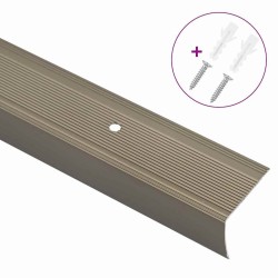 Bande d'escalier 30 pcs Champagne 67 cm Aluminium 