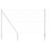 Kit de Clôture Set de 2 Acier Galvanisé 25 x 1,5 m Durable 