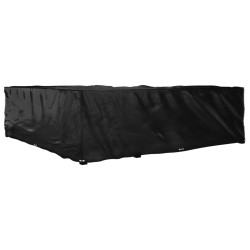 Housse de salon de jardin en forme de L 20 œillets 300x300x90cm 