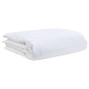 Couette avec oreiller 2 pcs Blanc 155 x 220 cm Bas 