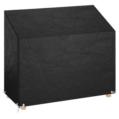 Housse de banc de jardin 8 œillets 160x70x70/88 cm polyéthylène 
