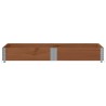 Collier de palette marron 150x100 cm bois de pin solide 