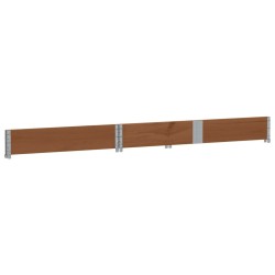 Collier de palette marron 150x100 cm bois de pin solide 