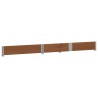 Collier de palette marron 150x100 cm bois de pin solide 