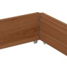 Collier de palette marron 150x100 cm bois de pin solide 