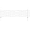 Poteaux de clôture 11 pcs U-Channel 60 cm acier galvanisé 