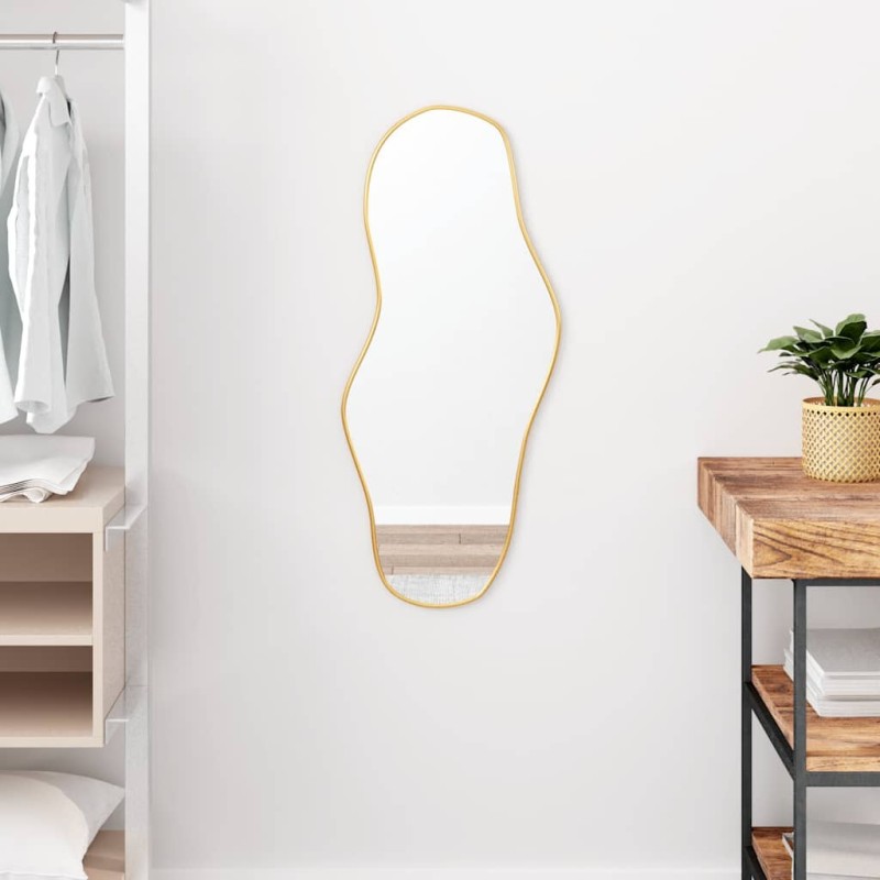 Miroir mural Doré 80x35 cm Miroir mural Doré 80x35 cm