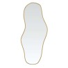 Miroir mural Doré 80x35 cm 