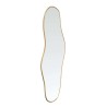 Miroir mural Doré 80x35 cm 