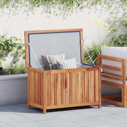 Boîte de rangement de jardin 90x50x58 cm Bois de teck solide 