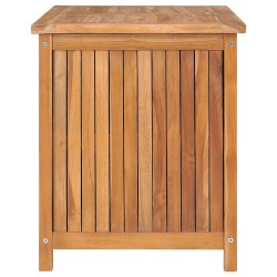 Boîte de rangement de jardin 90x50x58 cm Bois de teck solide 