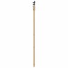 Porte coulissante avec set de matériel 78x202 cm en bois massif de pin 