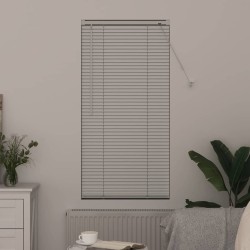 Store de Fenêtre avec des rideaux Autre Blanc 60 x 130 cm Aluminium 
