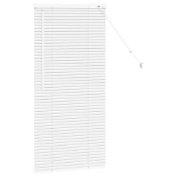 Store de Fenêtre avec des rideaux Autre Blanc 60 x 130 cm Aluminium 