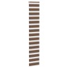 Store zèbre marron 45x230 cm largeur du tissu 40,9 cm polyester 