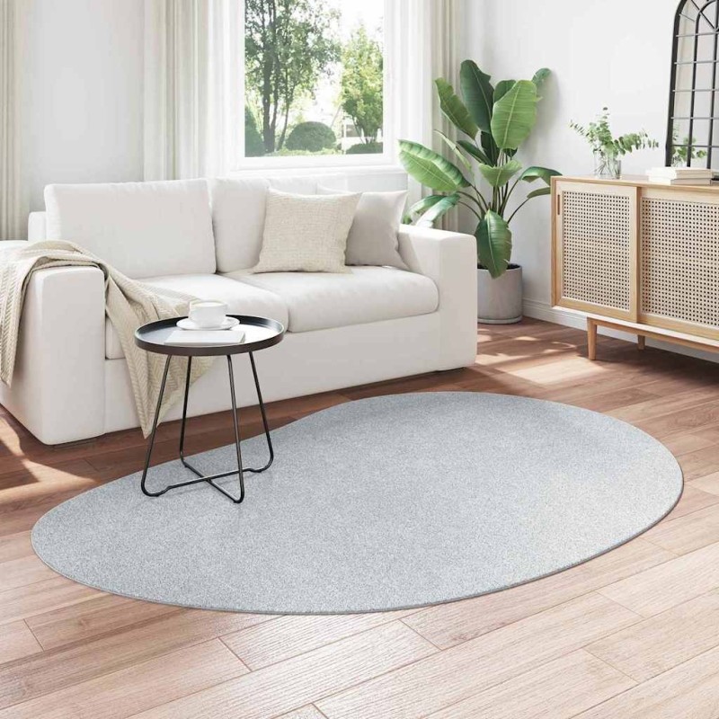 Tapis Gris 140 x 200 cm Polypropylène 