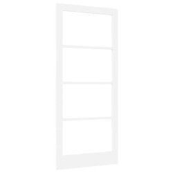 porte intérieure avec verre "ORKDAL" blanche 93x211x4 cm 