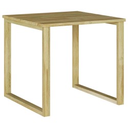 Ensemble de tables de transat 3 pièces en bois d'acacia massif 